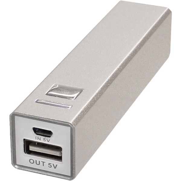 WS101 batería externa 2200/2600 mAh - Plateado / 2600mAh