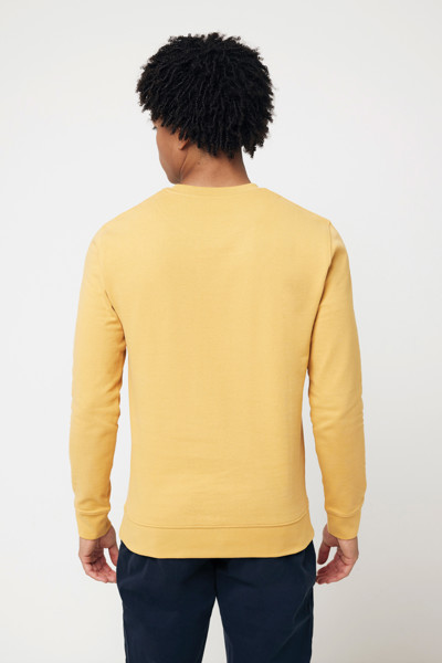 IQONIQ Zion recycled cotton crew neck - Ochre Yellow / XS