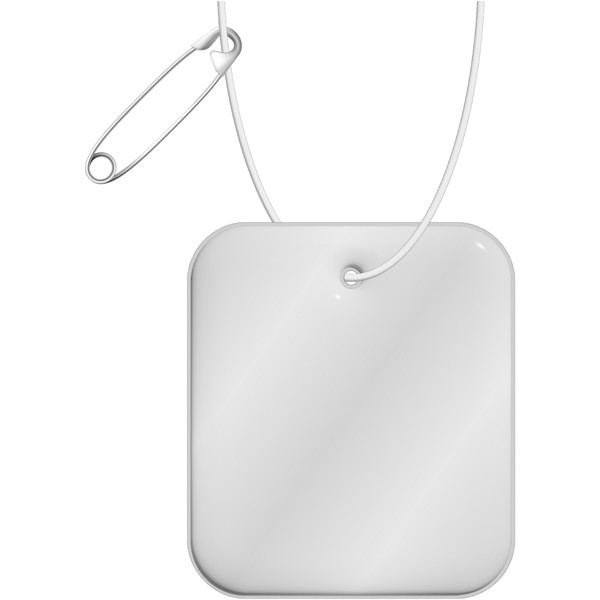 RFX™ H-20 rectangular XXL reflective PVC hanger - White