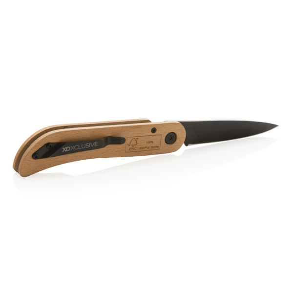 Nemus FSC® Luxury Wooden knife with lock