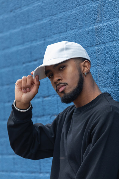 Impact 5 Panel Kappe aus 280gr rCotton mit AWARE™ Tracer - Weiß