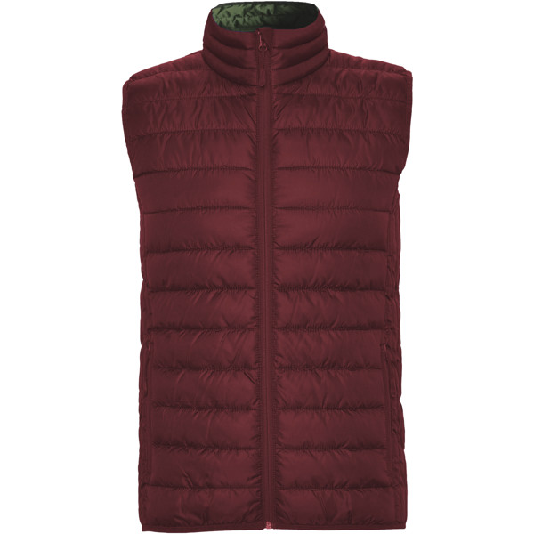 Oslo men's insulated bodywarmer - Garnet / roly-2XL