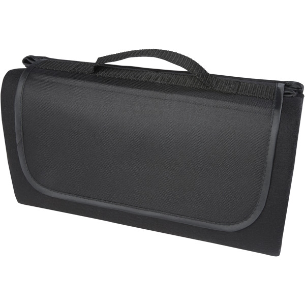 Salvie recycled plastic picnic blanket - Black