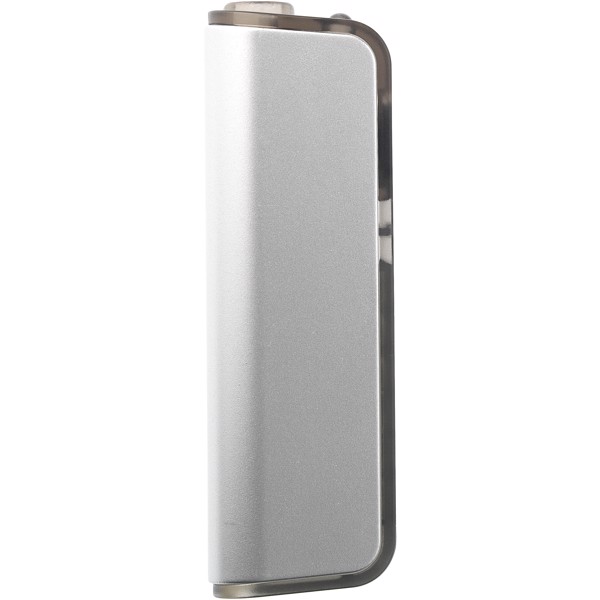 Reno 7-function mini tool box with LED flashlight