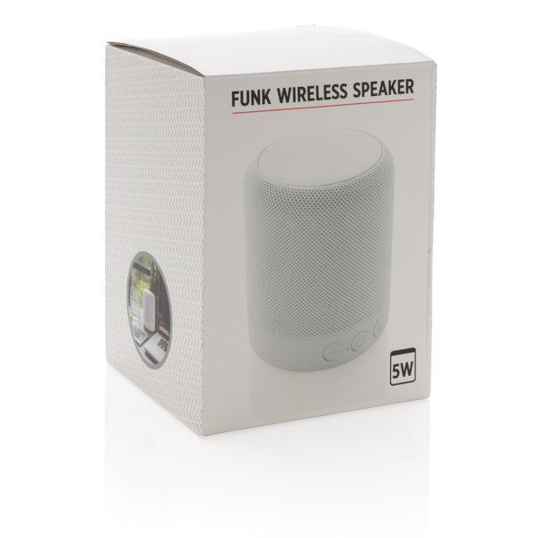 Funk wireless speaker - White