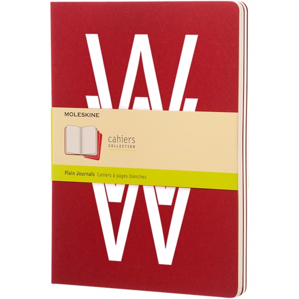 Cahier Journal XL - plain - Cranberry red