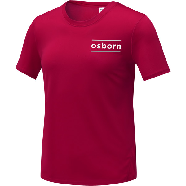 Kratos short sleeve women's cool fit t-shirt - Red / 3XL