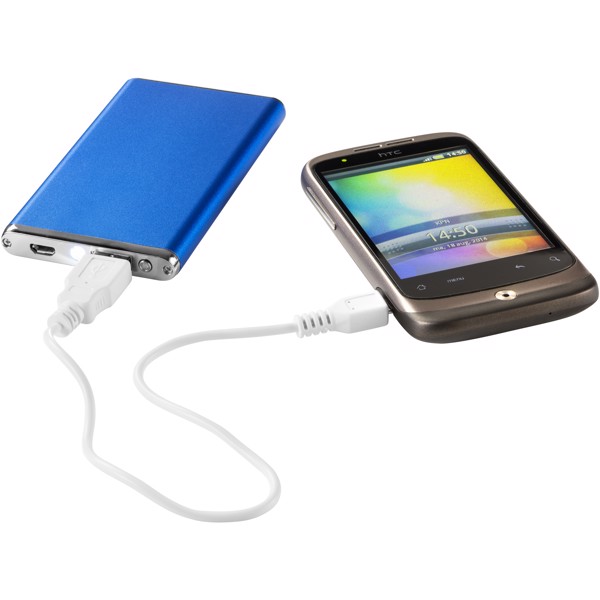 Taylor 2200 mAh power bank - Royal blue