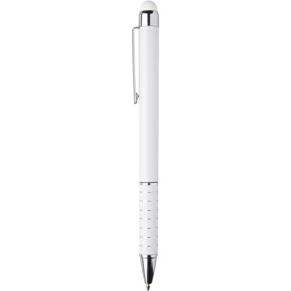 Glaze aluminium ballpoint pen - White