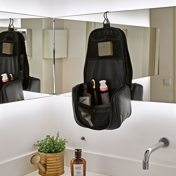 Shanghai Toiletry Bag - Black