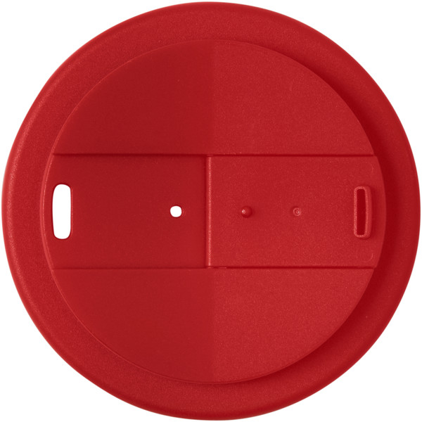 Brite-Americano® Eco 350 ml spill-proof insulated tumbler - Red