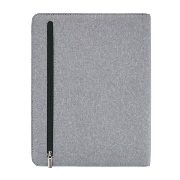 Deluxe tech portfolio with zipper