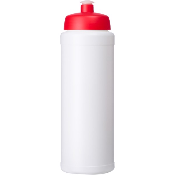 Baseline® Plus grip 750 ml sportovní lahev s víčkem na sport - Bílá / Červená s efektem námrazy