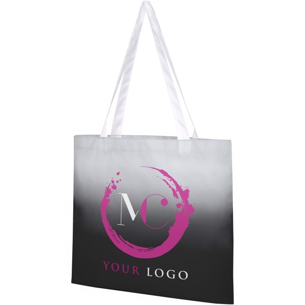 Rio gradient tote bag - Solid black