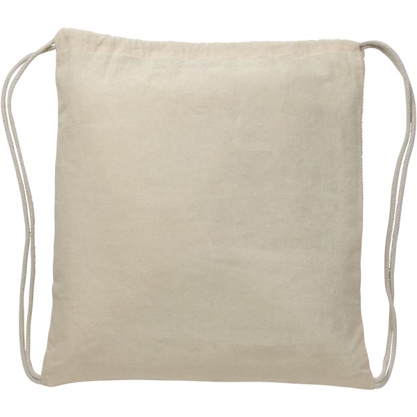 Maine mesh cotton drawstring bag 5L