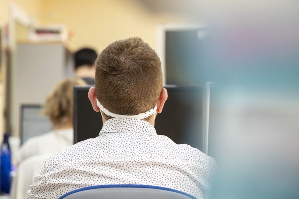 Face Mask Strap Sivin - White