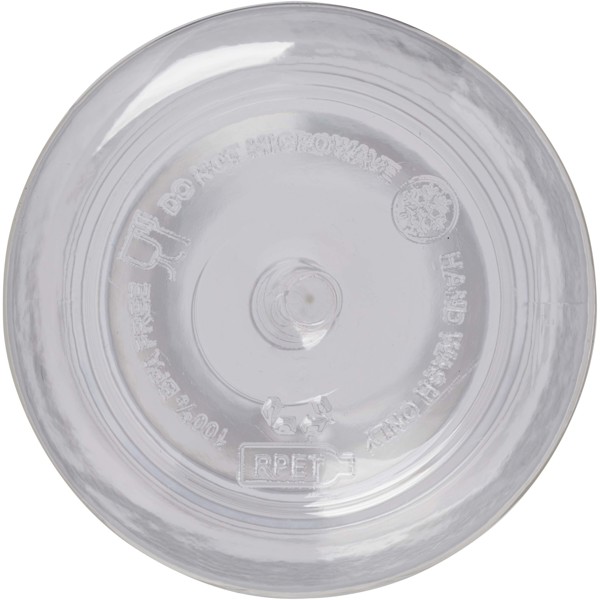 Illuminate 600 ml RPET water bottle - White