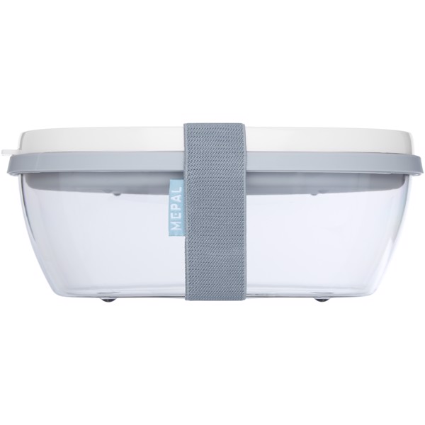 Ellipse salad box - White