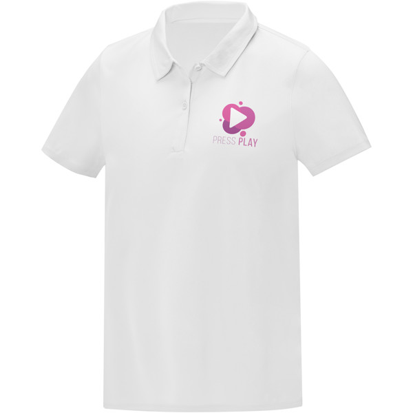 Deimos short sleeve women's cool fit polo - White / XS