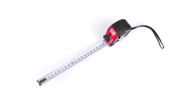 Tape Measure Grade 5m - White