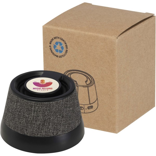 Horna 3W recycled plastic magnetic wireless speaker