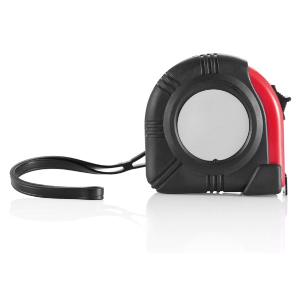 Svinovací metr Kiev - 5 m/19 mm - Červená / Černá