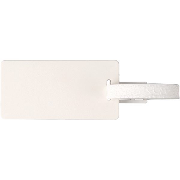 River window luggage tag - White