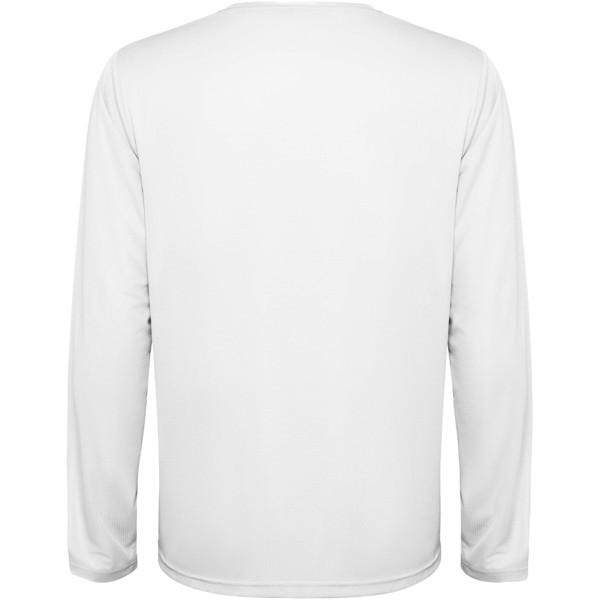 Estoril long sleeve unisex t-shirt - White / XS