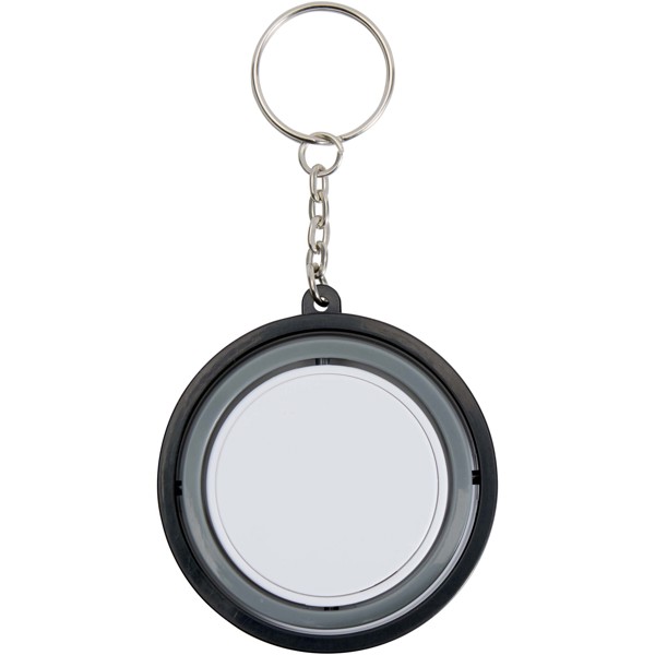 Spinx recycled plastic gyroscope fidget keychain