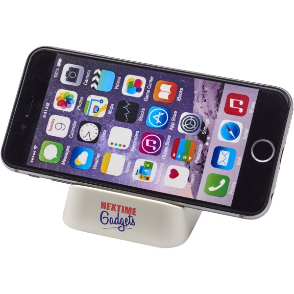 Crib phone stand - White