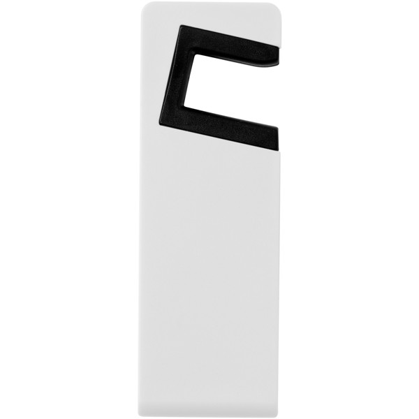 Slim device stand for tablets and smartphones - White