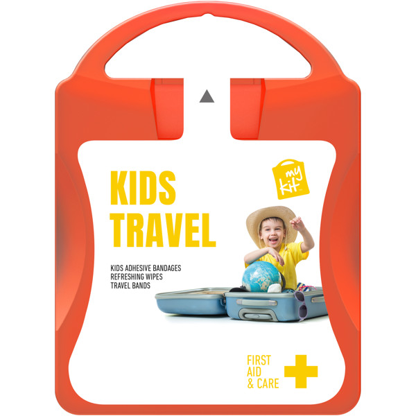 MyKit Kids Travel Set - Transparent Red