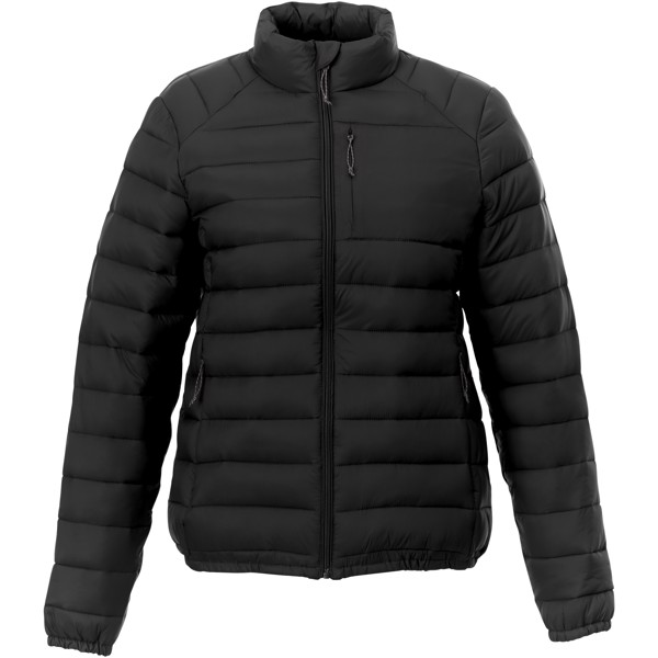 Athenas women's insulated jacket - Solid black / M