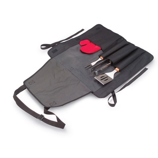 BBQ apron with BBQ tools Donau East