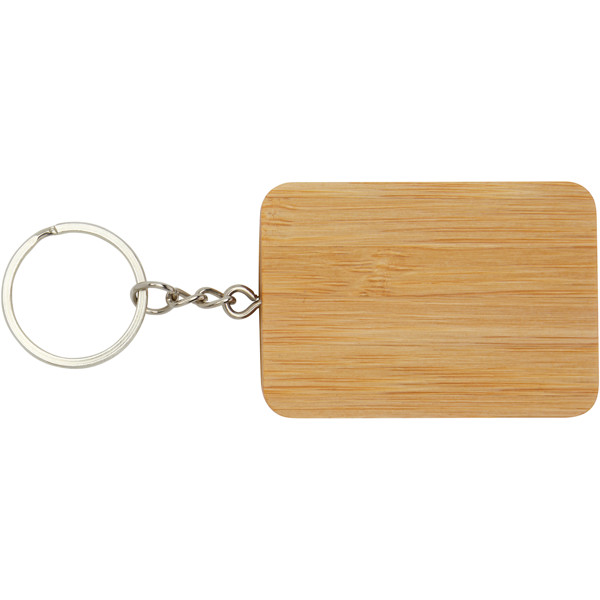 Reel 6-in-1 retractable bamboo key ring charging cable