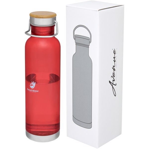 Thor 800ml Tritan™ sportovní láhev - Červená s efektem námrazy