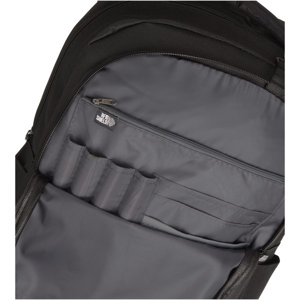 Vault RFID 15\" laptop backpack 16L - Black
