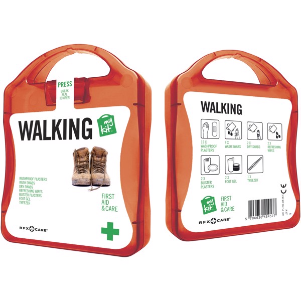 Lékarnička Walking - Červená s efektem námrazy