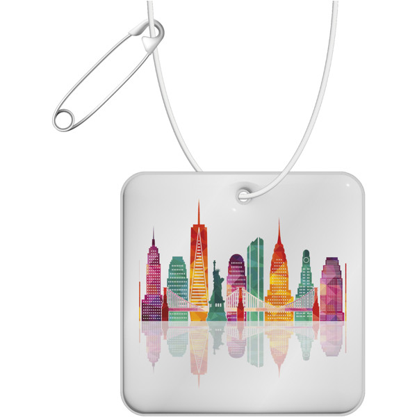 RFX™ H-20 square reflective PVC hanger - White