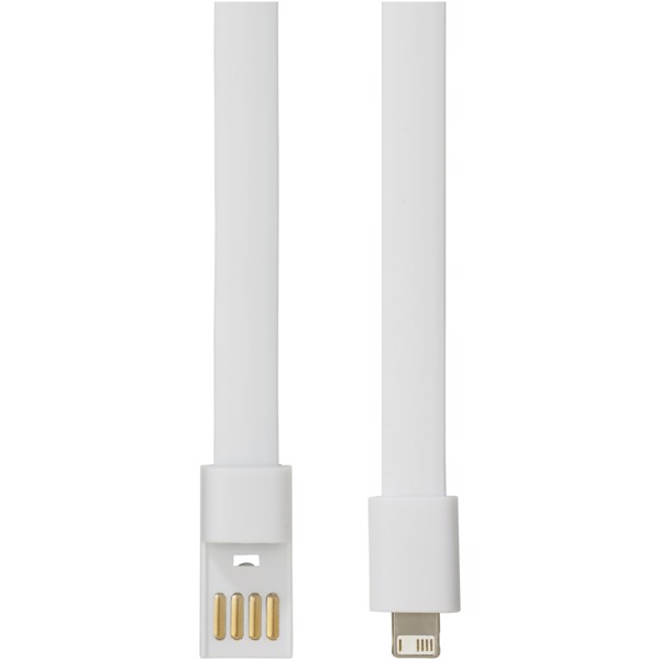 Bracelet 2-in-1 charging cable - White