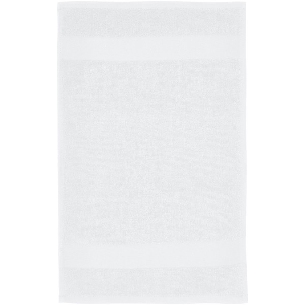 Sophia 450 g/m² cotton towel 30x50 cm - White