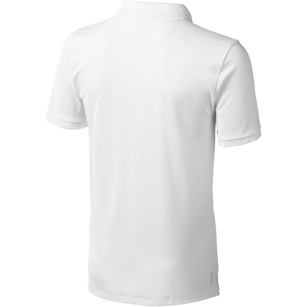 Calgary short sleeve men's polo - White / XS
