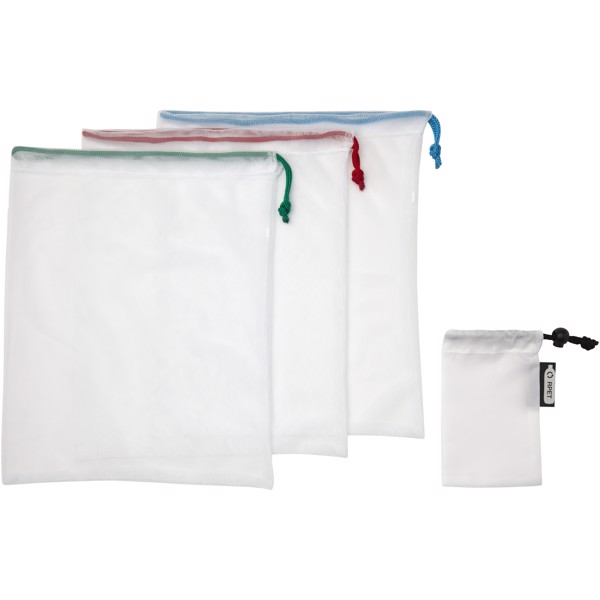 Trio RPET mesh pouch set