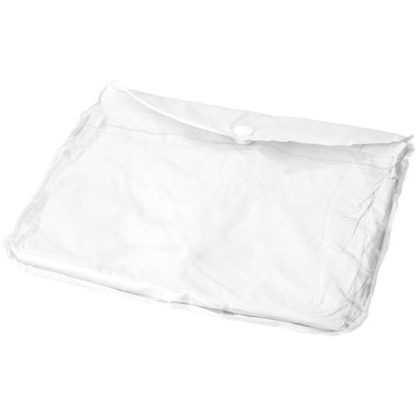 Pilar adjustable rain poncho with storage pouch