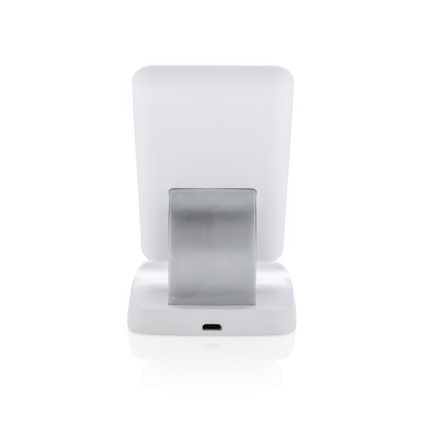10W Wireless fast charging stand - White