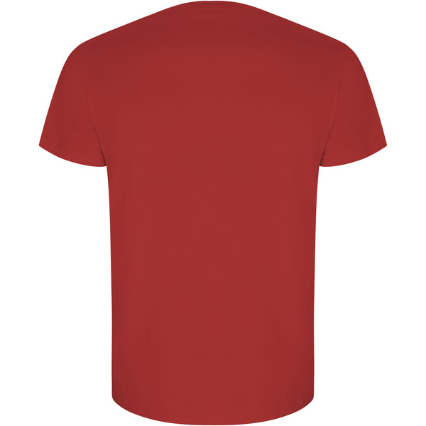 Golden short sleeve men's t-shirt - Red / roly-3XL
