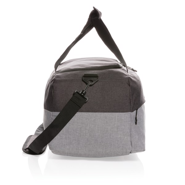 Duo colour RPET RFID weekend bag PVC free