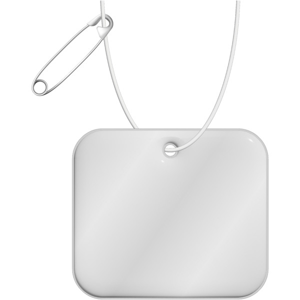 RFX™ H-20 rectangular XL reflective PVC hanger - White