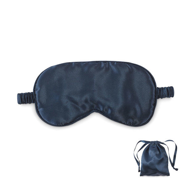 Soft polyester eye mask Sleepy - Blue