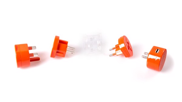 Plug Adapter Tribox - White